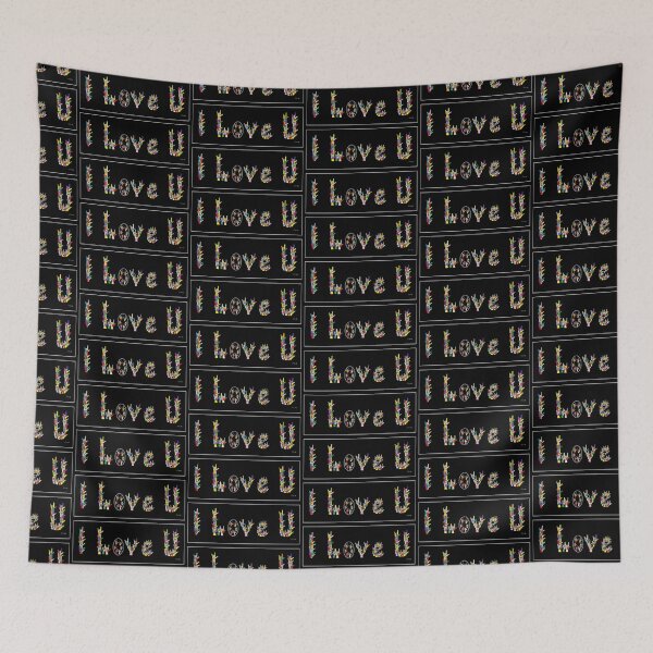 Item preview, I LOVE U designed and sold by EloiseArt.