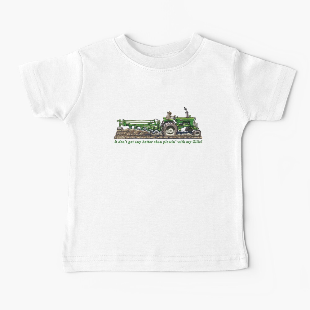 Plowing with my Oliver Baby T-Shirt