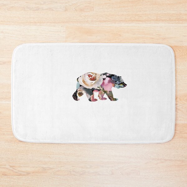 Item preview, Bear with Flowers Blues and pinks designed and sold by faithfullyyours.
