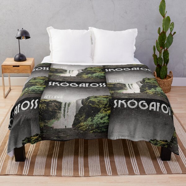 Item preview, Iceland's Skogafoss waterfall designed and sold by WiseLikeStudios.