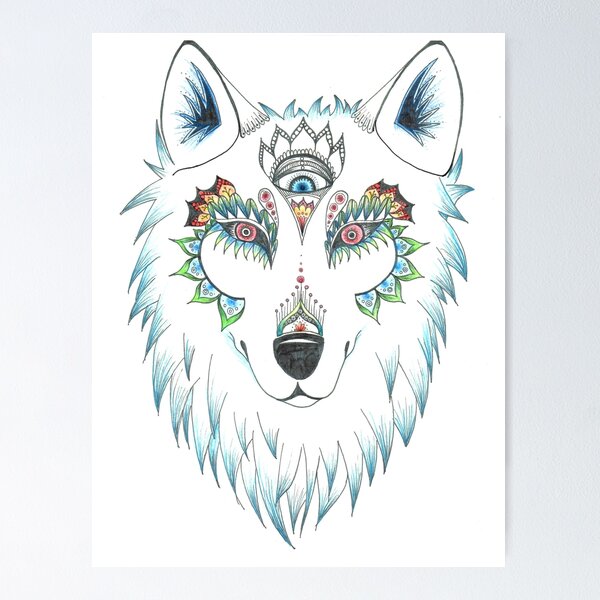 Item preview, Diseño del lobo designed and sold by krispymac.