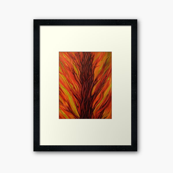 Floral Abstract 6 Framed Art Print