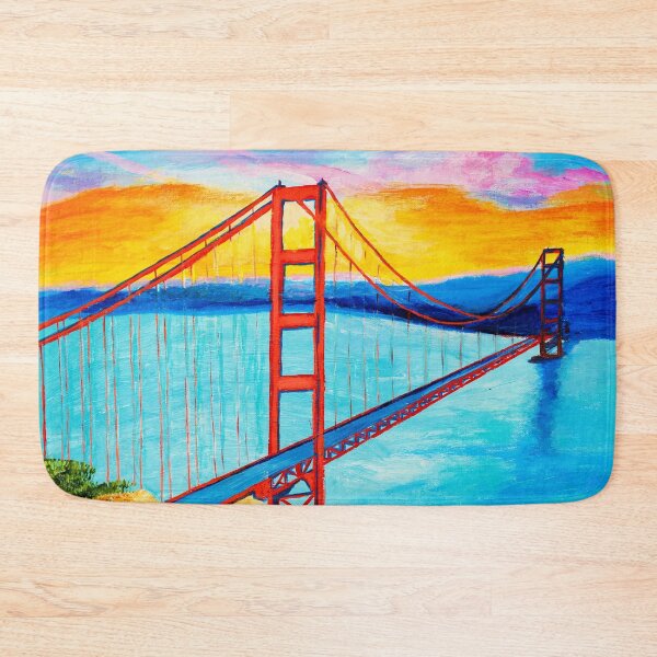 Item preview, Golden Gate at Sunset designed and sold by artbydanielle.