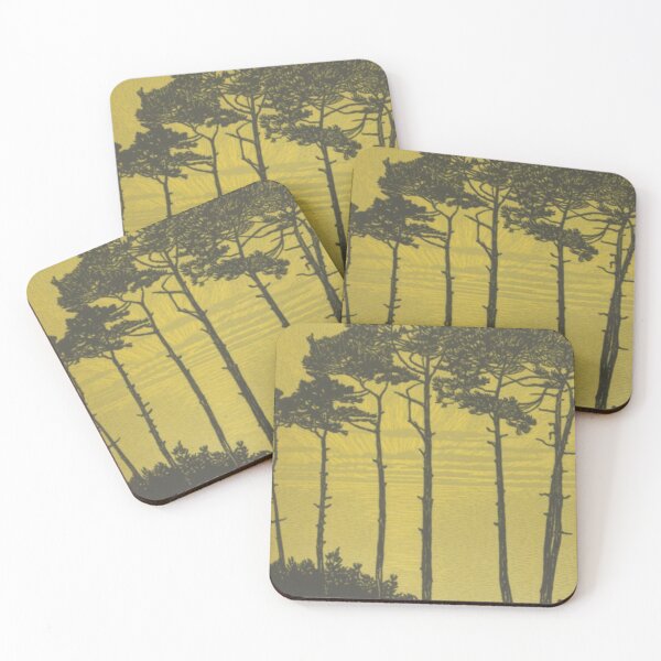Item preview, Art Nouveau Pines designed and sold by BlueSpecsStudio.