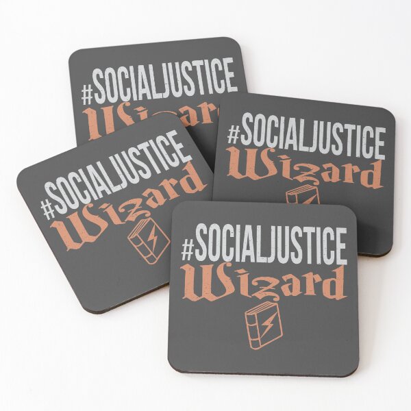 Item preview, #SocialJustice Wizard - Hashtag for the Resistance designed and sold by Ryphna.
