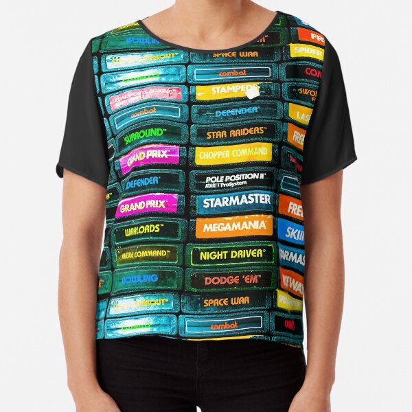 Retro Gamer Chiffon Top