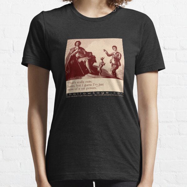 more of a cat person Essential T-Shirt