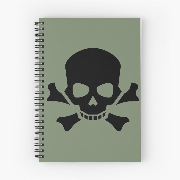Item preview, BLACK SKULL AND CROSSBONES ON CAMOUFLAGE GREEN designed and sold by PetsandBeyond.
