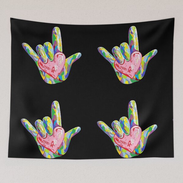 Item preview, ASL - I HEART YOU! designed and sold by EloiseArt.