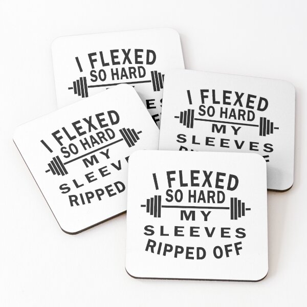 Item preview, I flexed so hard my sleeves ripped off designed and sold by taraalpert.