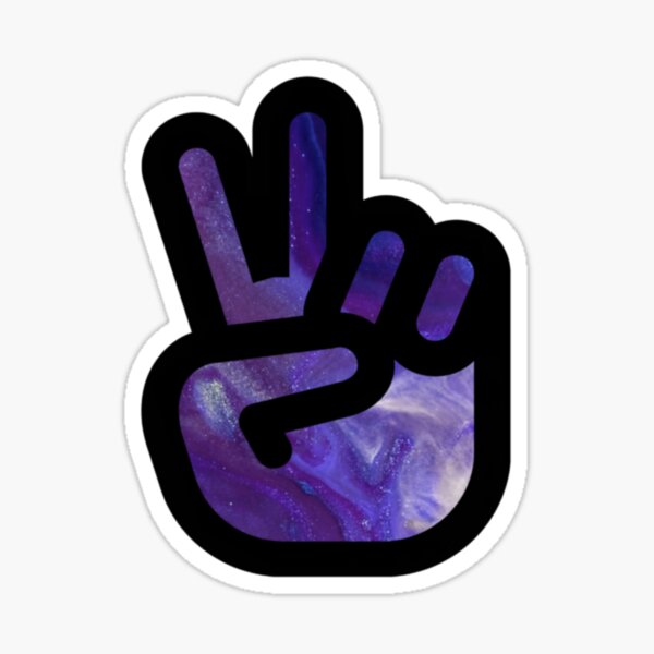 Peace among Galaxies Sticker