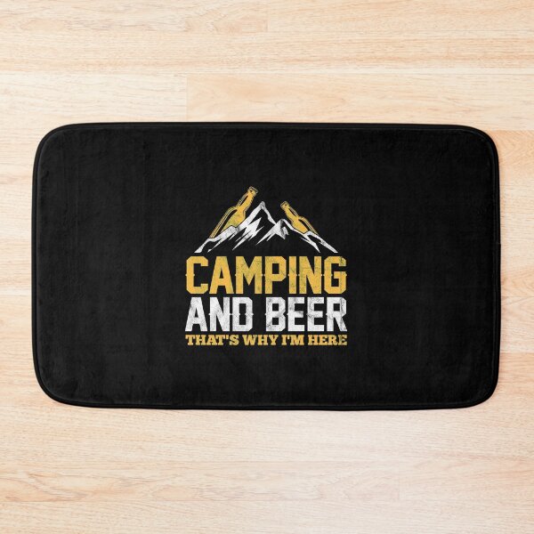 Item preview, Camping And Drinking - Camping And Beer Why I'm Here Graphic graphic designed and sold by woodsgoodsco.