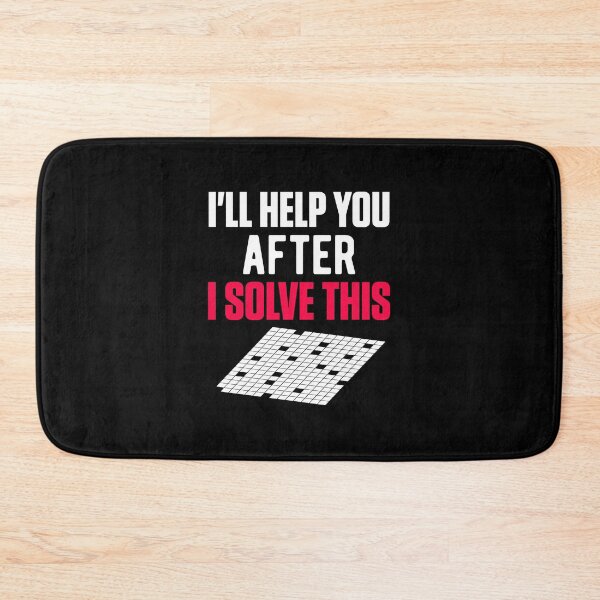Item preview, Cruciverbalist graphic Help You After I Solve This Crossword designed and sold by woodsgoodsco.