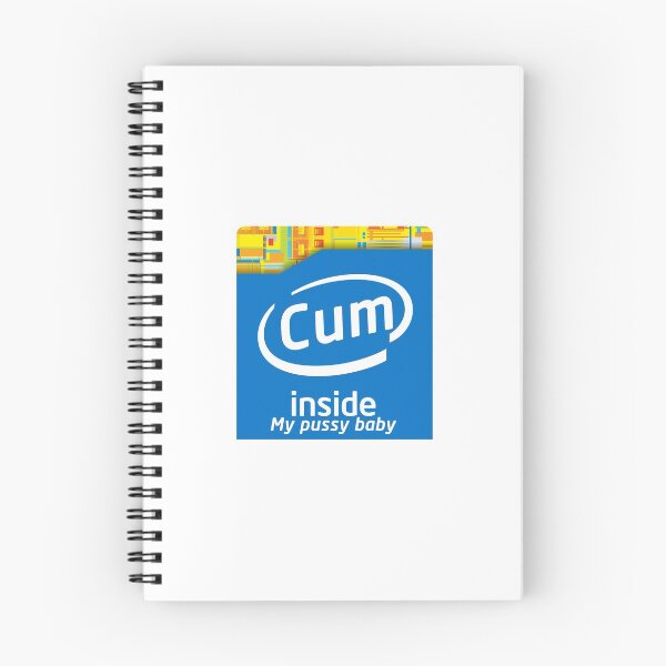 Item preview, Cum Inside Funny Meme Parody Intel Logo designed and sold by montyofficial.