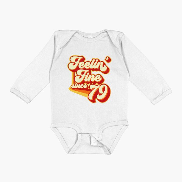 Item preview, Feelin' Fine Since 79 Retro Birthday designed and sold by styleuniversal.