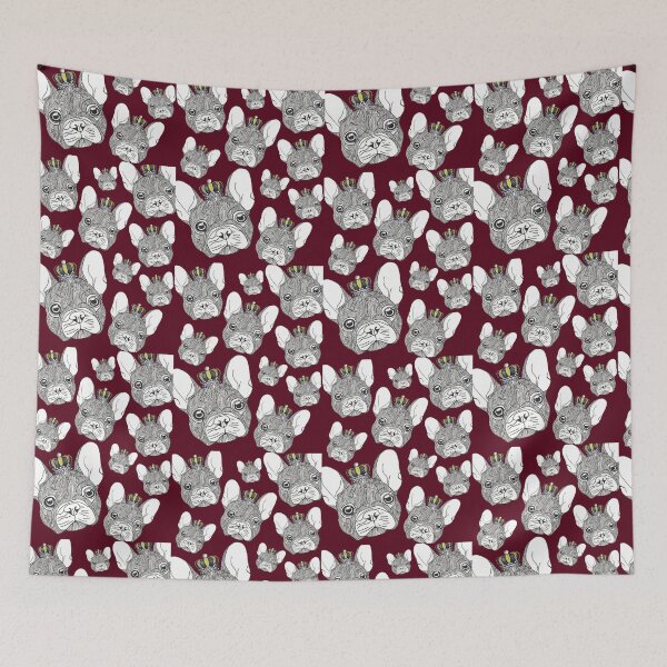 Item preview, French Bulldog Print designed and sold by Flower Magic .