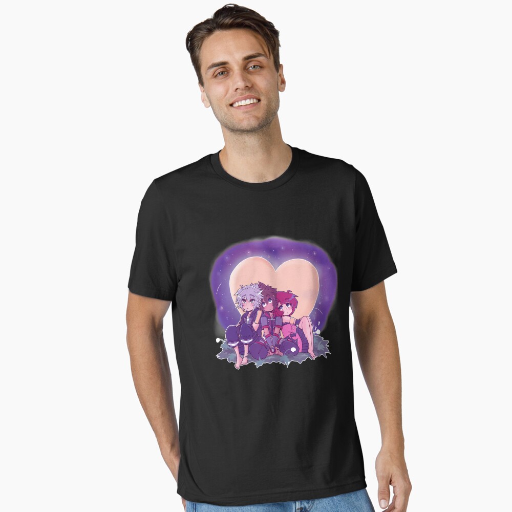 Vista previa del artículo con la obra «Camiseta esencial», diseñado y vendido por DaPandaBanda.