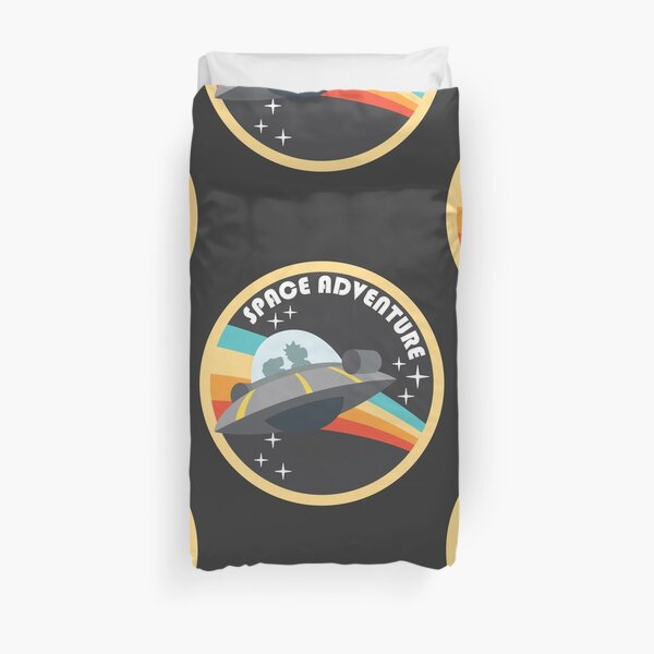 Space Adventure (Rick & Morty) Duvet Cover