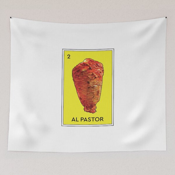 Item preview, Al Pastor Loteria Mexican Game Funny Carne Asada Tacos Burritos designed and sold by Shirt-Surf.