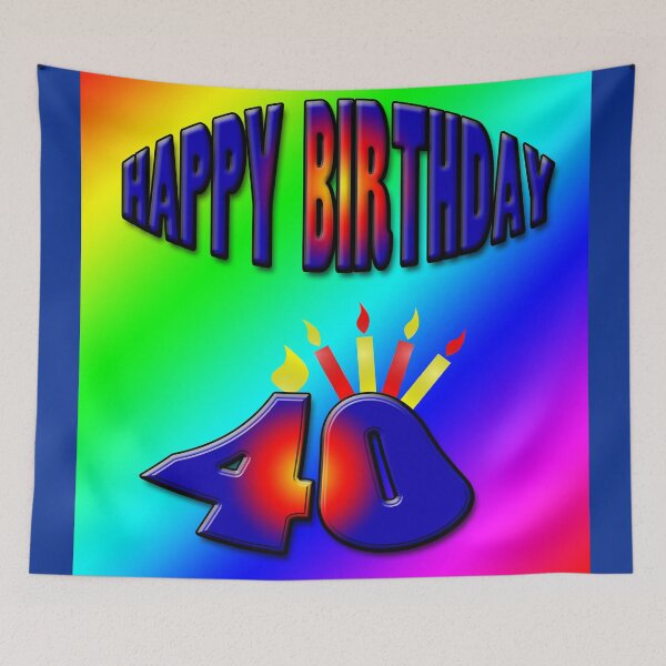 Item preview, 40th birthday designed and sold by Astralia.