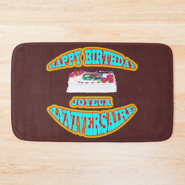 Item preview, Happy birthday - joyeux anniversaire designed and sold by Astralia.