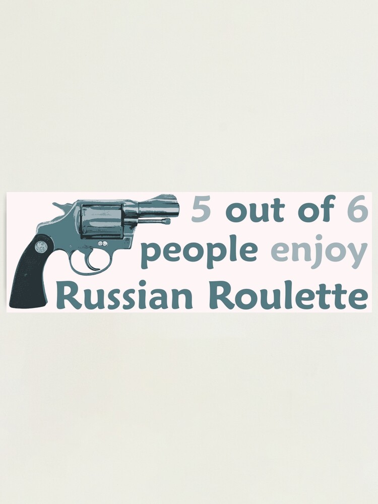 Russian Roulette Gun Art: Canvas Prints, Frames & Posters