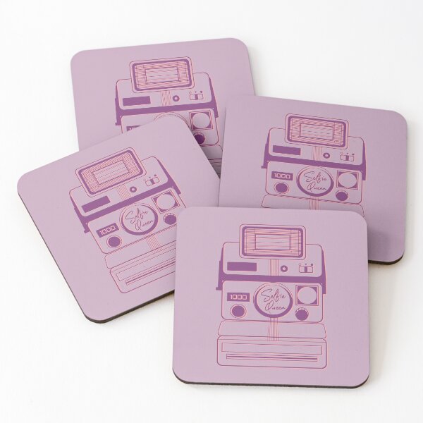 Item preview, Selfie Queen - Nineties Retro Instant Camera Illustration by Design by Cheyney designed and sold by designbycheyney.