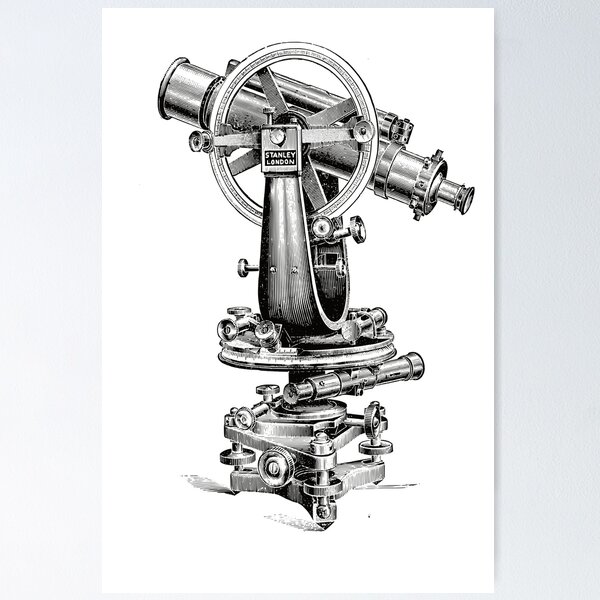 Item preview, Victorian Theodolite instrumentation for civil construction designed and sold by Rocketman2017.