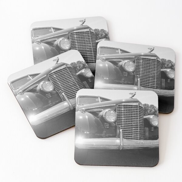 Item preview, Vintage 1938 Cadillac - Black and White designed and sold by SouthShorePics.