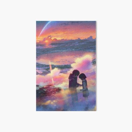 Your Name Poster - kimi no na wa Anime Poster Art Board Print