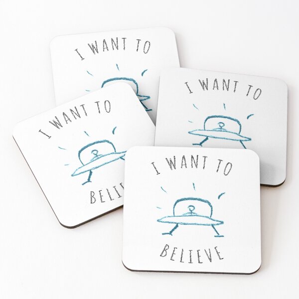 Item preview, I Want to Belive in UFO's designed and sold by Tansel Diplikaya.