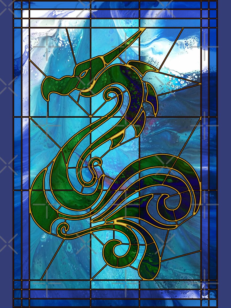 Dragon of the Waves by kerravonsen