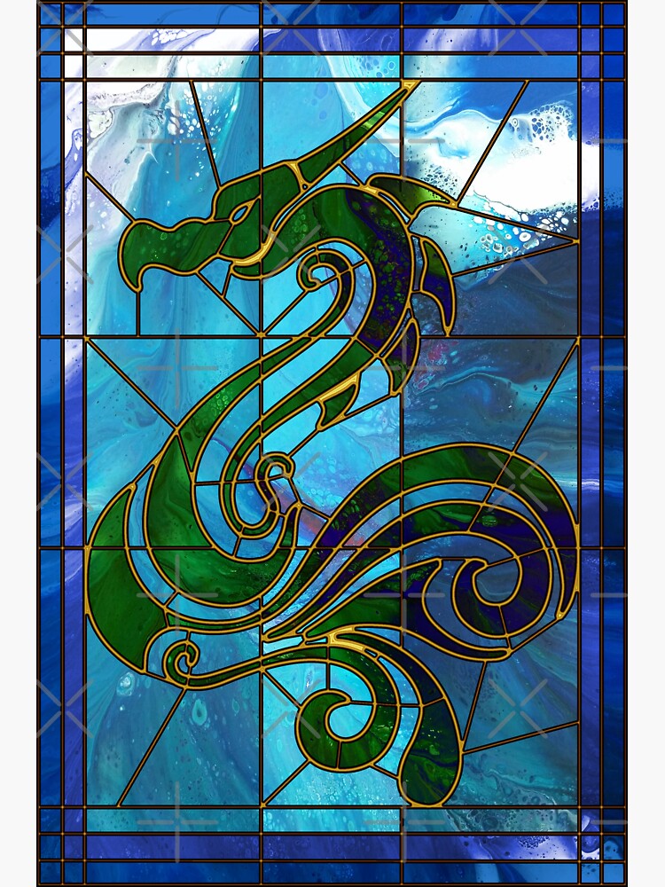 Dragon of the Waves by kerravonsen