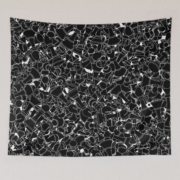 Item preview, Chess Pattern BLACK designed and sold by GrandeDuc.