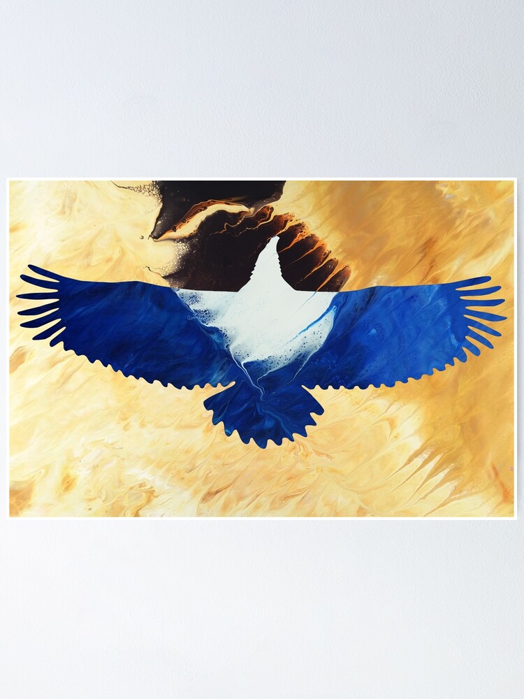 Alternate view of Eagle Soaring Poster