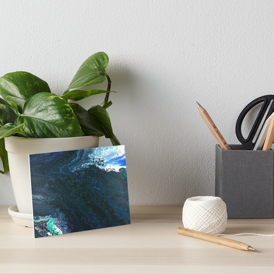 Estuary: river art Art Board Print