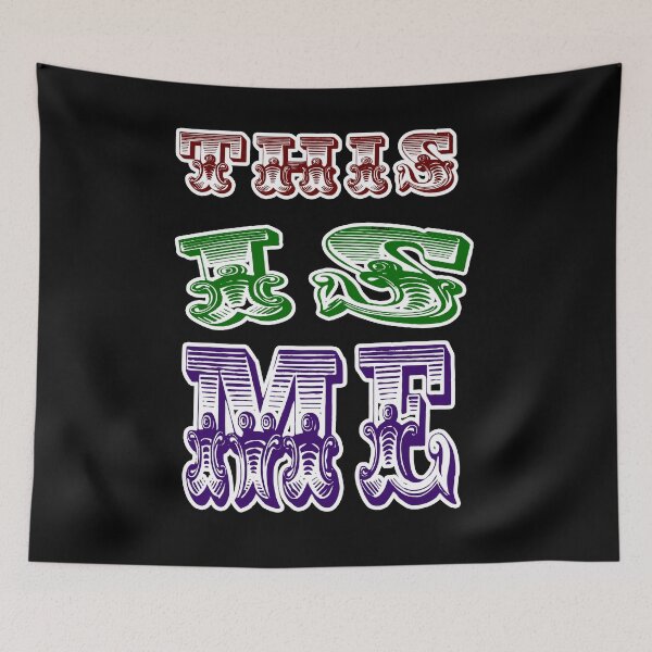 Item preview, THIS IS ME - ANTHEM FOR THOSE THAT IDENTIFY AS BEING UNIQUE PEOPLE,  designed and sold by Iskybibblle.