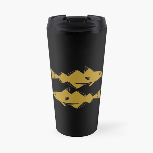 Pisces - Zodiac Symbols Travel Mug