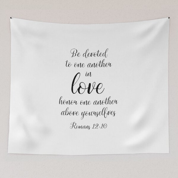 Item preview, Be devoted to one another in love, Romans 12:10  designed and sold by corbrand.