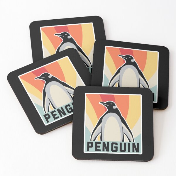 Item preview, Penguin Retro designed and sold by itsHoneytree.