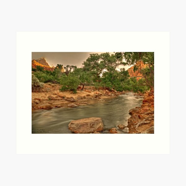 Item preview, Morning Glory At Zion © designed and sold by © Hany G. Jadaa © Prince John Photography.