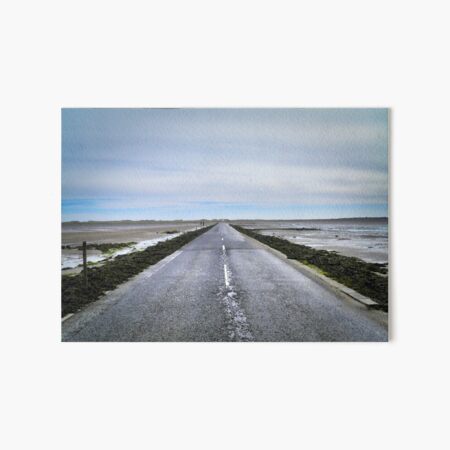 The road to Holy Island Art Board Print