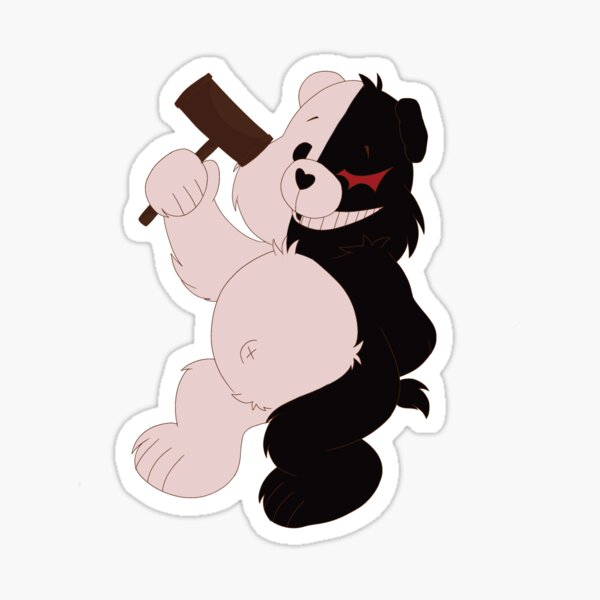 Despair Bear Monokuma Sticker