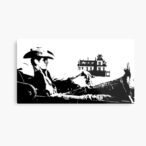 JAMES DEAN OF GIANT Metal Print