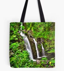 Road to Hana Waterfalls Tote Bag