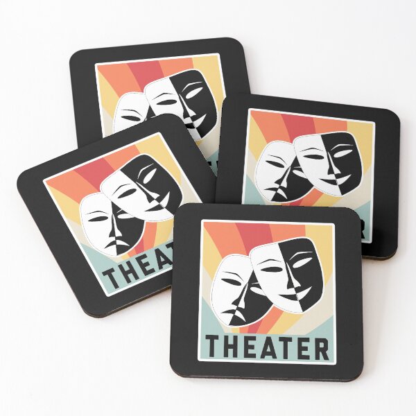 Item preview, Drama Theater Masks designed and sold by itsHoneytree.