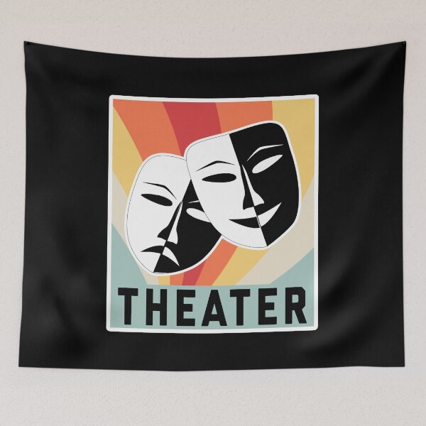 Item preview, Drama Theater Masks designed and sold by itsHoneytree.