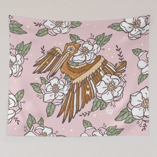 Item preview, Magnolia Pelican designed and sold by dajonacevedo.