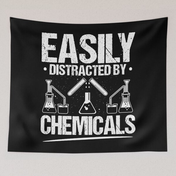 Item preview, Chemistry Distracted Chemicals Chemist Chemical designed and sold by Krautshirts.
