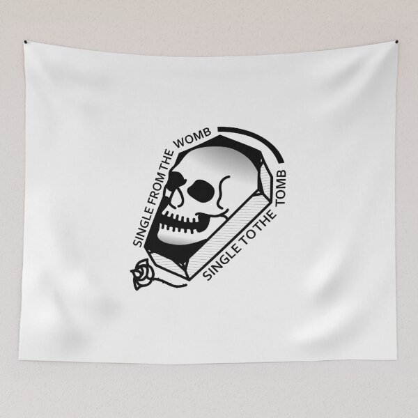 Item preview, Born Single Die Single designed and sold by therealsadpanda.